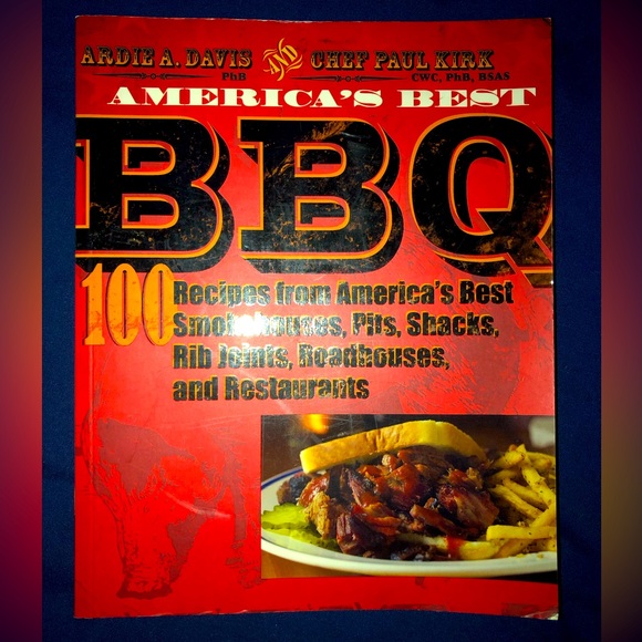 America's Best BBQ 100 Recipes from Smokehouses, Pits, Shacks, Rib Joints Davis - Picture 1 of 6